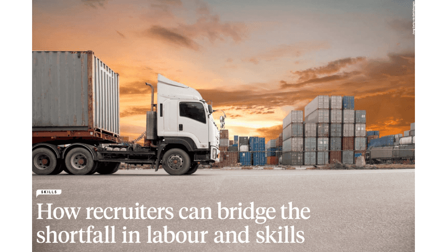 How recruiters can bridge the shortfall in labour and skills